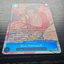 Bandai One Piece Boa Hancock ST17-004 SP SR Alt Art Foil ENG Vol 1 - Image 2