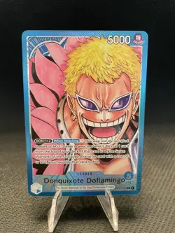 One Piece Donquixote Doflamingo Alt Art Leader OP01-060 Romance Dawn - Image 1