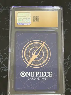 Shanks One Piece Romance Dawn OP01-120 Secret Rare CGC Pristine 10 Japanese 2022 - Image 2