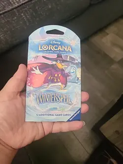 Ravensburger Disney Lorcana TCG: Winterspell Booster Pack - 12 Cards - Image 1