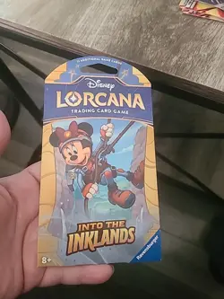 Disney Lorcana Into the Inklands Sleeved Booster Pack - Image 1