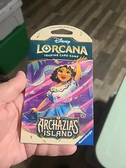 Disney Lorcana Trading Card Game Archazias Island Ravensburger {Qty:1 pack} - Image 1