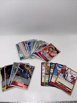 ONE PIECE TRADING CARD GAME TCG Collection Lot OF 30 4 FOILS SP CARDS COLLECTIBL - Image 1
