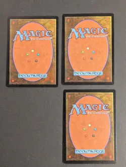 MTG Card - 3x Diabolic Edict - NM/LP - Vintage Black Magic The Gathering - 1997 - Image 2