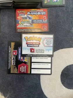 Pokemon TCG +1800 Code Cards lot, Opened Vintage Booster Packs, Energy, Sleeves - Image 3