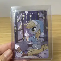 Kayou My little Pony CCG Card HY10-UR-011 Derpy Hooves Muffins Pajamas Mint - Image 1