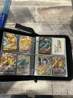 Pokemon TCG VSTAR Binder Lot 55 Cards Holo/Foil V VSTAR VMAX ex GX - Image 4