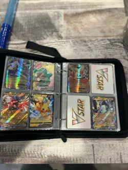 Pokemon TCG VSTAR Binder Lot 55 Cards Holo/Foil V VSTAR VMAX ex GX - Image 5