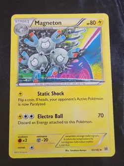 (KY's Cards) Magneton 53/162 Breakthrough Set Pokemon Trading Cards LP - Image 1