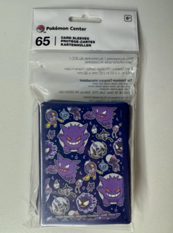 Pokemon TCG Gengar Ghostly Gathering Pack of 65 Card Sleeves New Sealed - Image 1