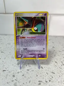 Deoxys 2/106 Reverse Holo EX Emerald Pokemon Card DMG - Image 1