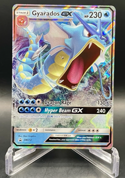 Gyarados GX SM212 Sun & Moon Black Star Promo Full Art Holo Pokemon Card NM/M - Image 1