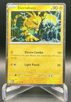 Electabuzz 125/165 SV: 151 Cosmos Holo Rare Unique Art Promo Pokemon Card NM/M - Image 1
