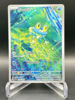 Froakie 088/086 Chaos Rising Illustration Rare Holo Full Art Pokemon Card NM/M - Image 1