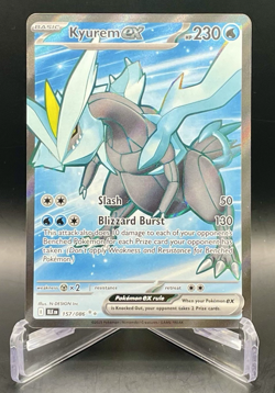 Kyurem ex 157/086 Black Bolt Full Art Ultra Rare Holo Pokemon Card NM/M - Image 1
