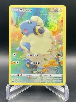 Mareep GG34/GG70 Crown Zenith Galarian Gallery Ultra Rare Pokemon Card - Image 1