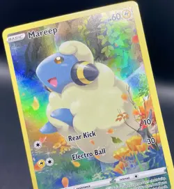 Mareep GG34/GG70 Crown Zenith Galarian Gallery Ultra Rare Pokemon Card - Image 3