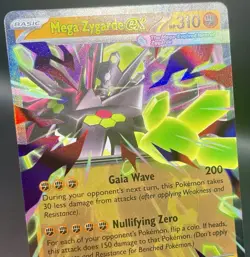 Mega Zygarde 071 Chaos Rising Black Star Promo Double Rare Holo Pokemon Card NM - Image 3
