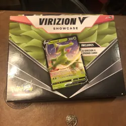 Pokemon VIRIZION V 2022 Trading Card Game in Box Factory Sealed - Image 1