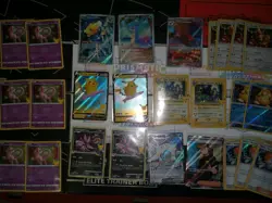 Pokemon Card Lot of 150 Cosmic Holo Promos, Ex, Mega Rares, Mistys Psyduck - Image 1