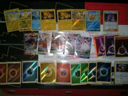 Pokemon Card Lot of 150 Cosmic Holo Promos, Ex, Mega Rares, Mistys Psyduck - Image 4