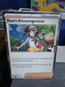Rosa's Encouragement - (Cosmos Holo) 084/088 Prize Pack Series Cards Holo - Image 1