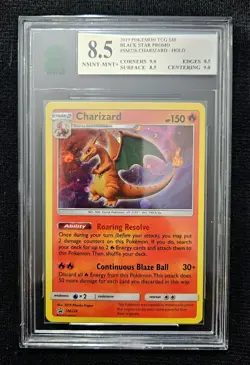 Pokemon Fall Collector's Chest Charizard Black Star Promo SM226 MNT 8.5 2019 - Image 1