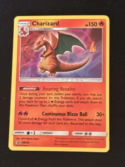 Charizard Sm226 BLACK STAR PROMO Pokemon Card Sun & Moon Promo Holo NM - Image 1