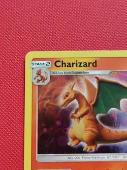 Pokemon TCG Clone Charizard Holo Promo SM226 Black Star Rare NM - Image 3