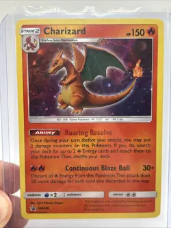 Pokemon Charizard Promo Holo Black Star SM226 SM Stage 2 - Image 1