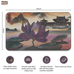 Paramint Light Lotus (Stitched) - MTG Playmat Magic The Gathering - Image 2