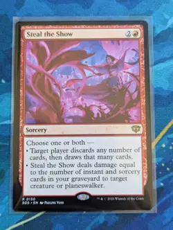 MTG Steal the Show - NM - Secrets of Strixhaven - Image 1
