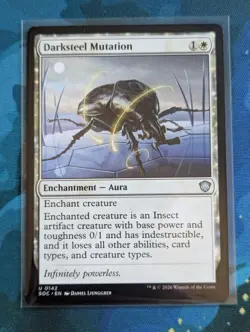 MTG Darksteel Mutation - NM - Secrets of Strixhaven - Image 1