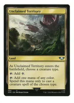 MTG Unclaimed Territory 304 Universes Beyond Warhammer 40k Magic The Gathering - Image 1