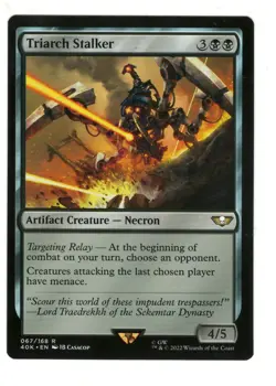 MTG Triarch Stalker 67 Universes Beyond Warhammer 40k Magic The Gathering TCG - Image 1