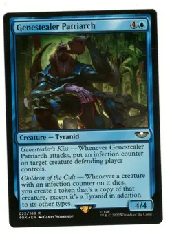 MTG Genestealer Patriarch Universes Beyond Warhammer 40k Magic The Gathering TCG - Image 1