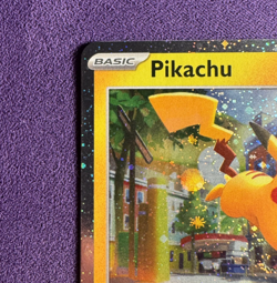Pikachu 18/91 | Halloween Trick Or Trade 2024 | Cosmos Holo | Pokemon (NM) - Image 3