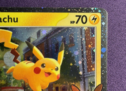 Pikachu 18/91 | Halloween Trick Or Trade 2024 | Cosmos Holo | Pokemon (NM) - Image 4