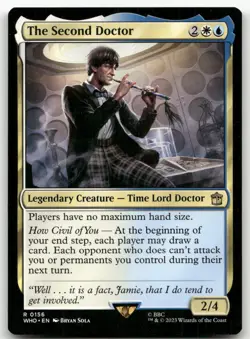 The Second Doctor #156 (NM) Doctor Who WHO Magic MTG - Image 1