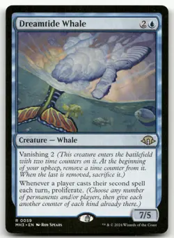 Dreamtide Whale #59 (NM) Modern Horizons 3 MH3 Magic MTG - Image 1