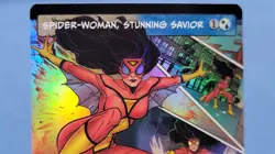 Spider-Woman, Stunning Savior (Borderless) Marvel's Spider-Man Foil MTG E - Image 2