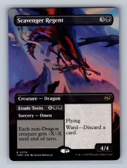 Scavenger Regent (Borderless) 379 Regular Tarkir: Dragonstorm MTG NM - Image 1
