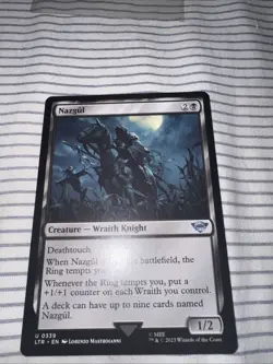 mtg, Nazgul (0339) Universes Beyond: the Lord of the Rings: NM - Image 1