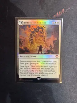 Mtg FOIL Restoration Seminar - Secrets of Strixhaven + Bonus Foils - Image 4