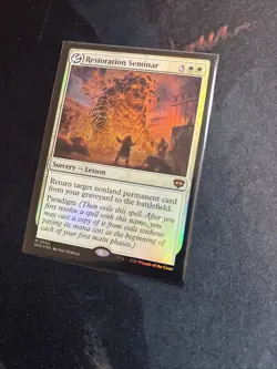 Mtg FOIL Restoration Seminar - Secrets of Strixhaven + Bonus Foils - Image 5