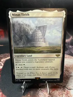 Minas Tirith | LTR 256 | Legendary Land | Lord of the Rings MTG - Image 1