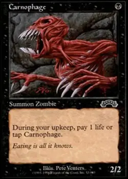 1x Carnophage MTG - Exodus - Light Play - Image 1
