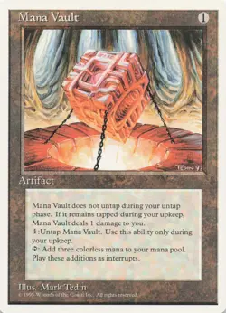 MTG - Mana Vault - Fourth Edition - Image 1