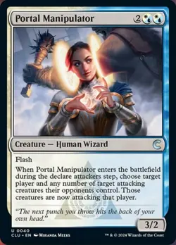 1x Portal Manipulator MTG - Ravnica: Clue Edition - NM-Mint - Image 1