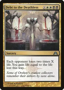 Debt to the Deathless - Foil Dragon's Maze LP MTG - Image 1